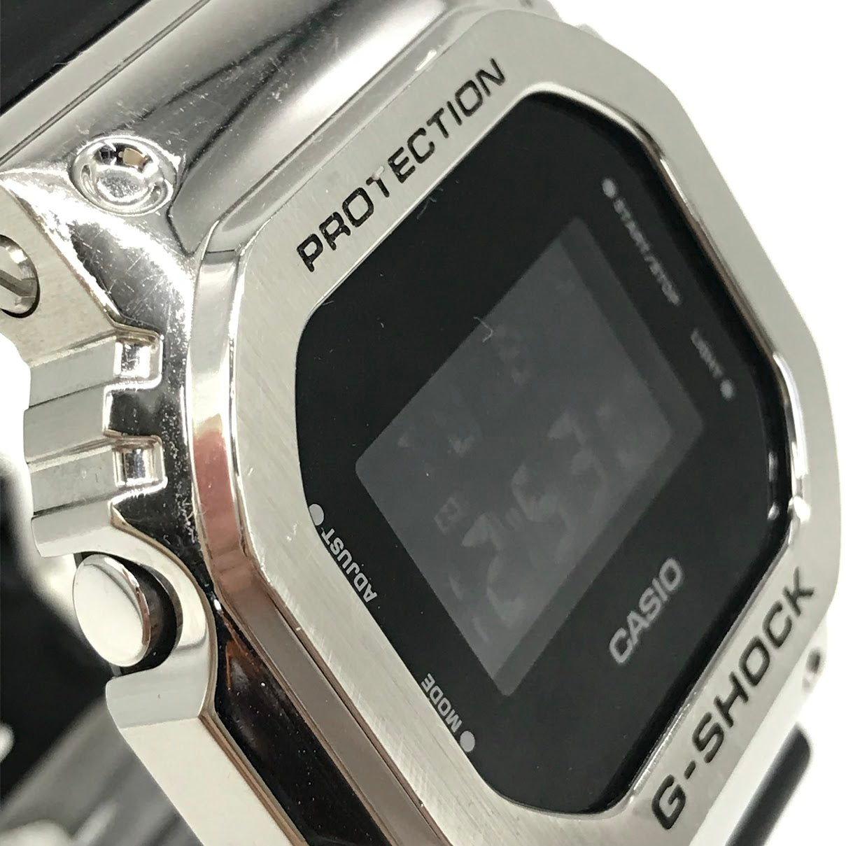 G-SHOCK | ジーショック デジタルクォーツ 腕時計 GM-5600 ブラック×シルバー【倉吉店】