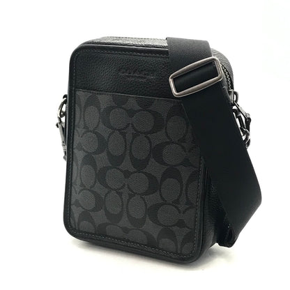 COACH | コーチ サリバン クロスボデイバッグ シグネチャー ショルダーバッグ CC009 ブラック【倉吉店】