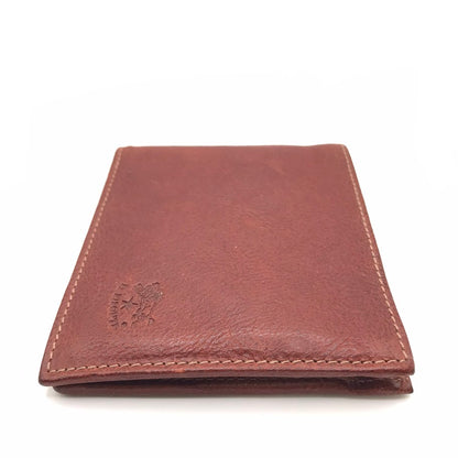 IL BISONTE | イルビゾンテ BI FOLD WALLET CLASSIC レザー 二つ折り財布 SBW007 ブラウン【倉吉店】
