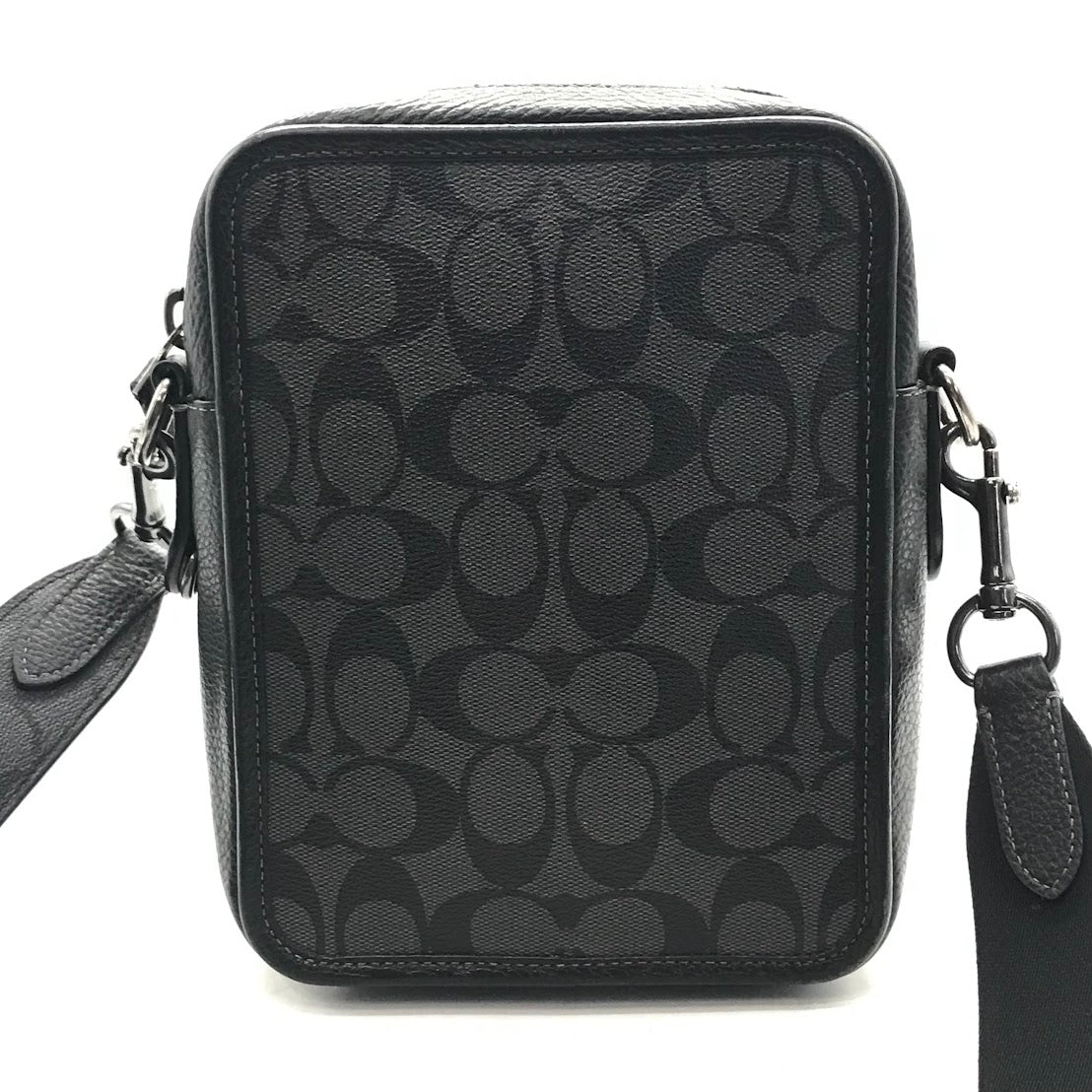 COACH | コーチ サリバン クロスボデイバッグ シグネチャー ショルダーバッグ CC009 ブラック【倉吉店】