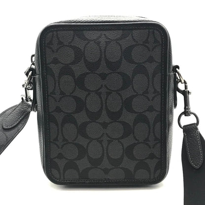 COACH | コーチ サリバン クロスボデイバッグ シグネチャー ショルダーバッグ CC009 ブラック【倉吉店】