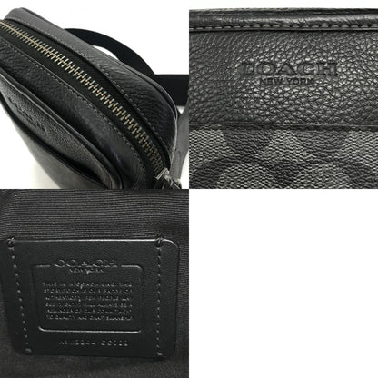 COACH | コーチ サリバン クロスボデイバッグ シグネチャー ショルダーバッグ CC009 ブラック【倉吉店】