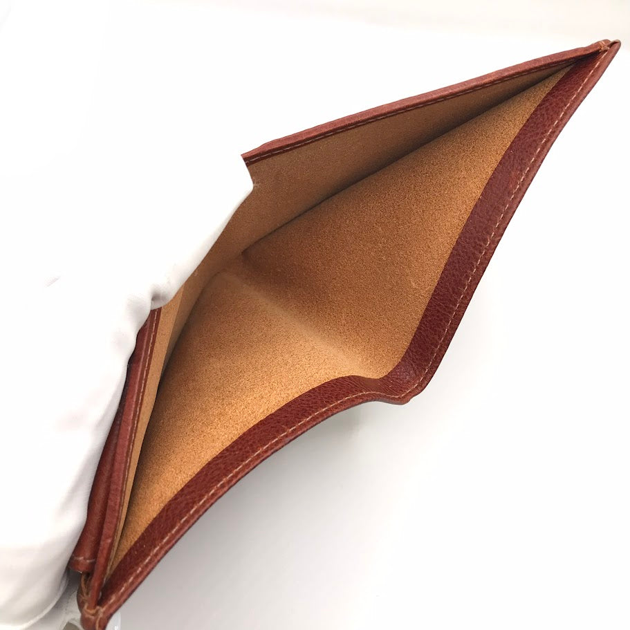 IL BISONTE | イルビゾンテ BI FOLD WALLET CLASSIC レザー 二つ折り財布 SBW007 ブラウン【倉吉店】