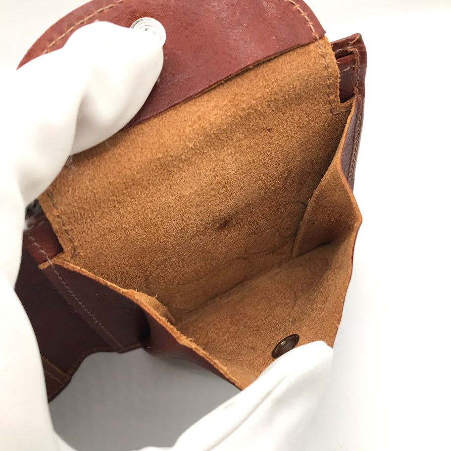 IL BISONTE | イルビゾンテ BI FOLD WALLET CLASSIC レザー 二つ折り財布 SBW007 ブラウン【倉吉店】