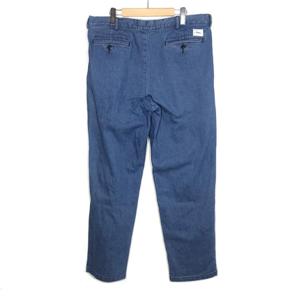 W)TAPS | ダブルタップス 22SS TROUSERS COTTON DENIM デニムパンツ 221WVDT-PTM04 ブルー サイズ：4【倉吉店】