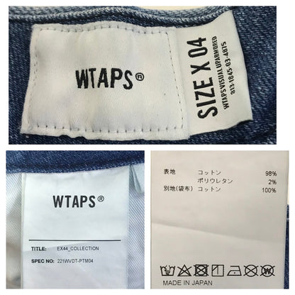 W)TAPS | ダブルタップス 22SS TROUSERS COTTON DENIM デニムパンツ 221WVDT-PTM04 ブルー サイズ：4【倉吉店】