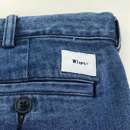 W)TAPS | ダブルタップス 22SS TROUSERS COTTON DENIM デニムパンツ 221WVDT-PTM04 ブルー サイズ：4【倉吉店】