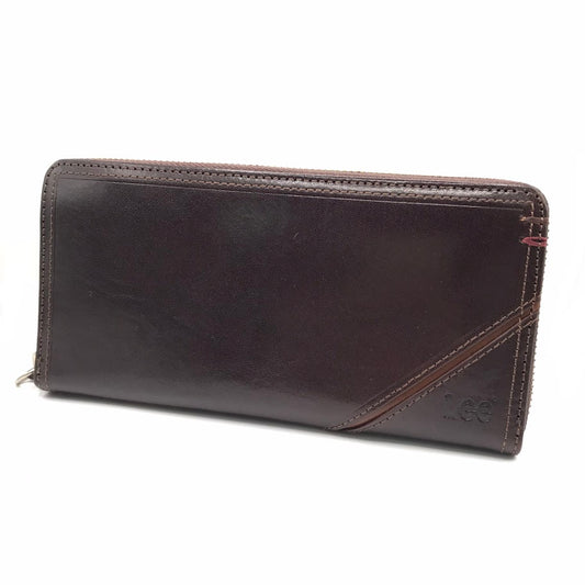 Lee | リー ラウンドファスナー長財布 長財布 ブラウン【倉吉店】