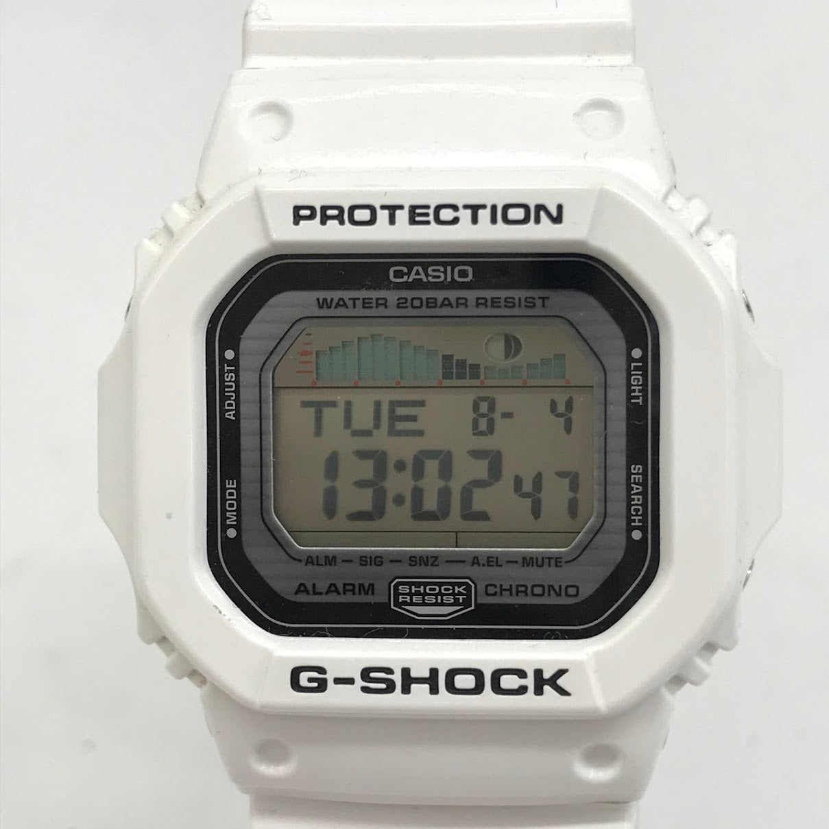G-SHOCK | ジーショック G-LIDE デジタルクォーツ 腕時計 GLX-5600 ホワイト【倉吉店】