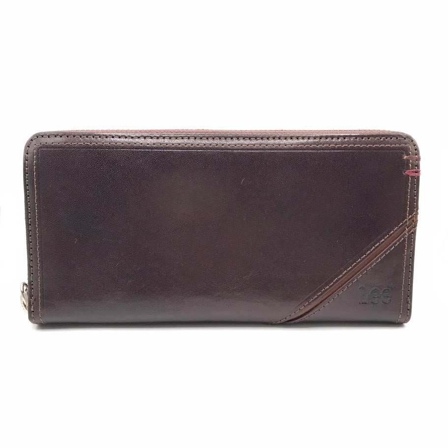 Lee | リー ラウンドファスナー長財布 長財布 ブラウン【倉吉店】