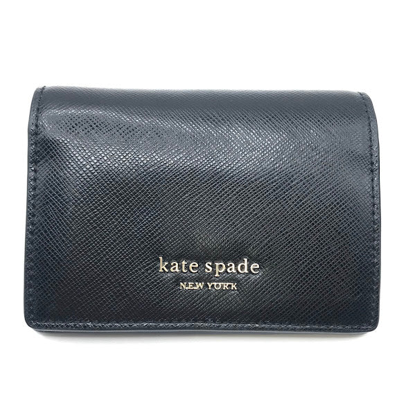 kate spade NEW YORK | ケイトスペードニューヨーク コインケース カードケース 二つ折り財布 PWRU7852 ブラック【倉吉店】