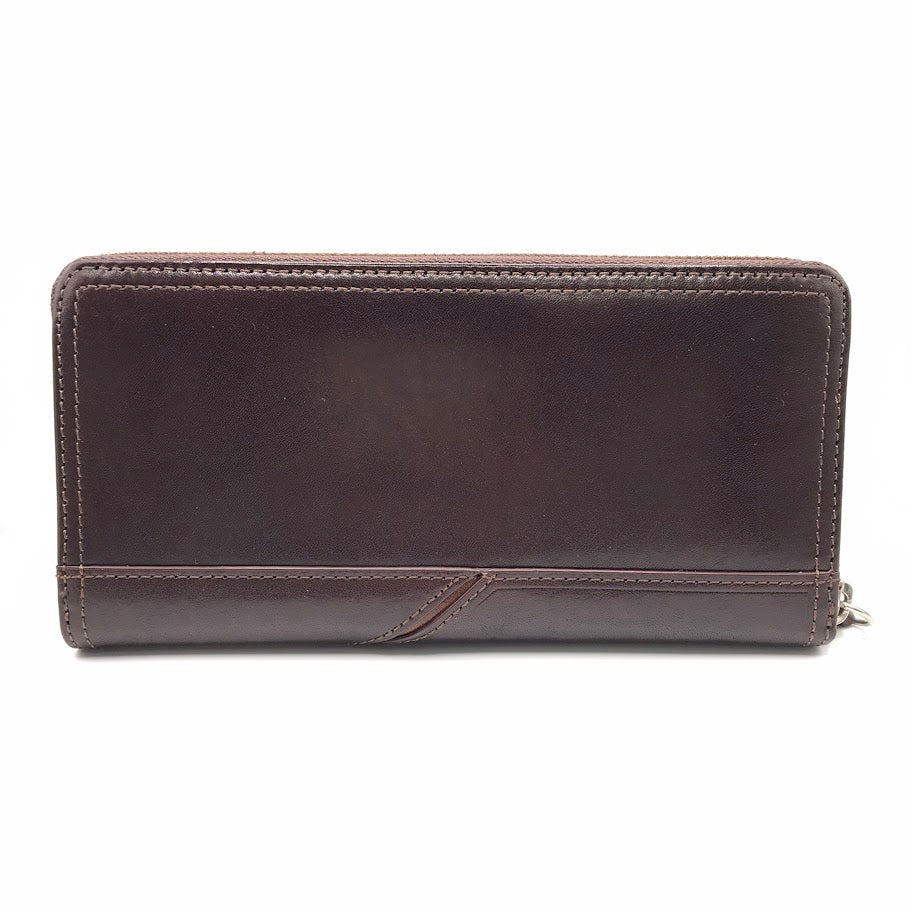 Lee | リー ラウンドファスナー長財布 長財布 ブラウン【倉吉店】