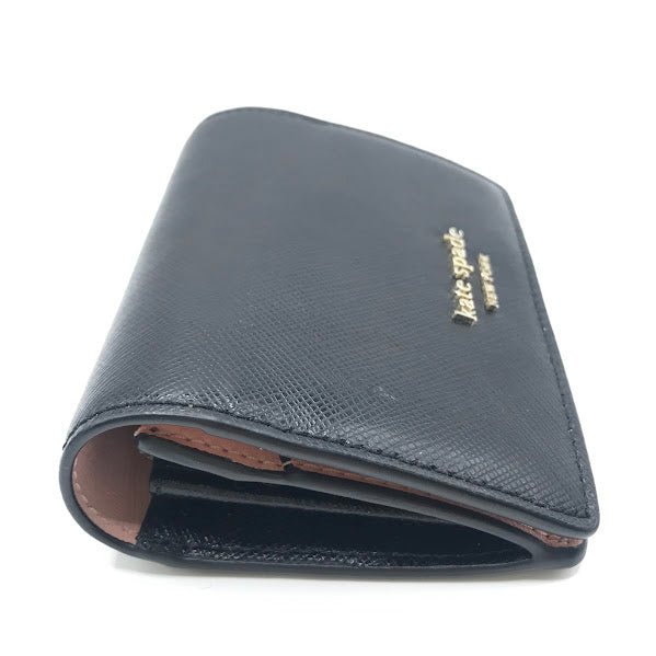 kate spade NEW YORK | ケイトスペードニューヨーク コインケース カードケース 二つ折り財布 PWRU7852 ブラック【倉吉店】