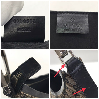 GUCCI | グッチ GGキャンバス ワンショルダーバッグ ショルダーバッグ 000・0602 ブラウン【倉吉店】