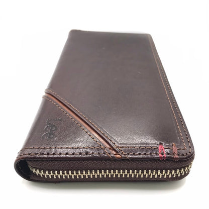 Lee | リー ラウンドファスナー長財布 長財布 ブラウン【倉吉店】