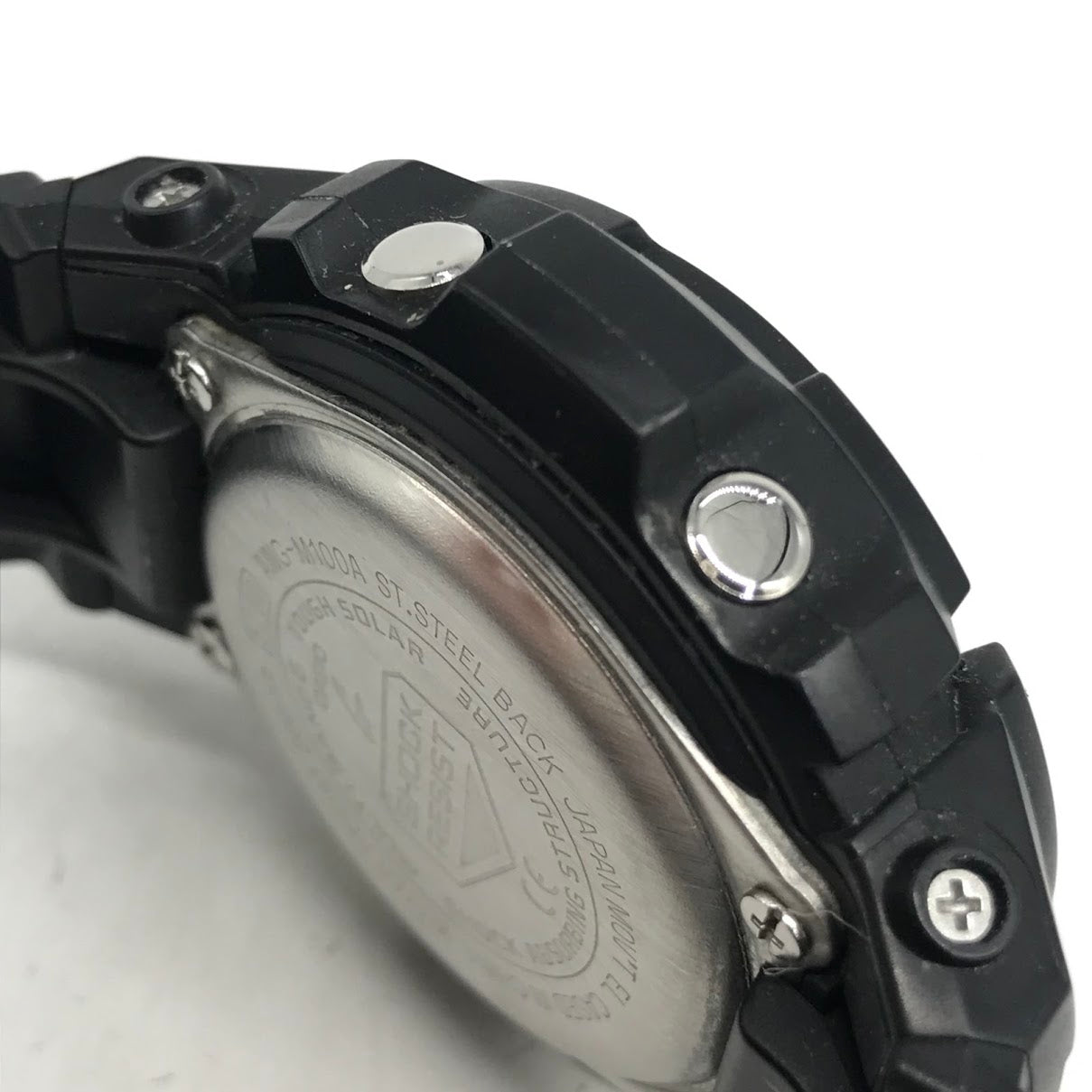G-SHOCK | ジーショック アナデジ電波ソーラー 腕時計 AWG-M100A ブラック【倉吉店】