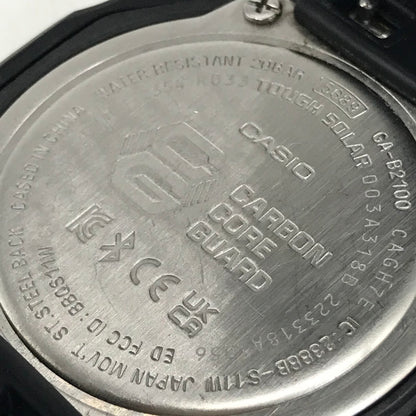 G-SHOCK | ジーショック アナデジソーラー 腕時計 GA-B2100 ブラック【倉吉店】