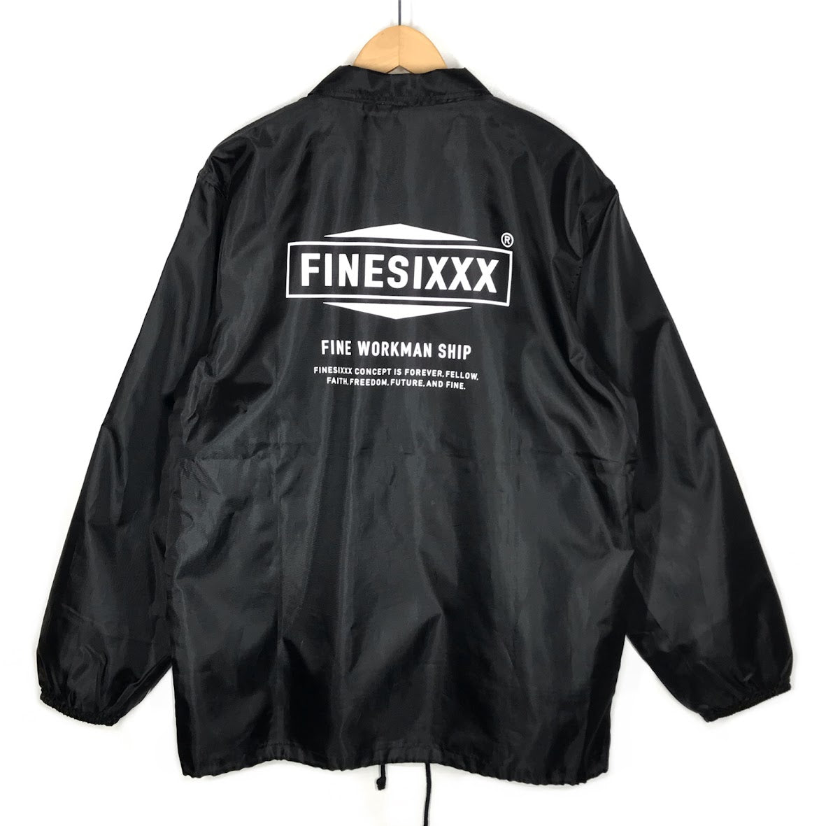 FINESIXXX｜ファインシックス　コーチジャケット その他アウター ブラック サイズ：XL【倉吉店】