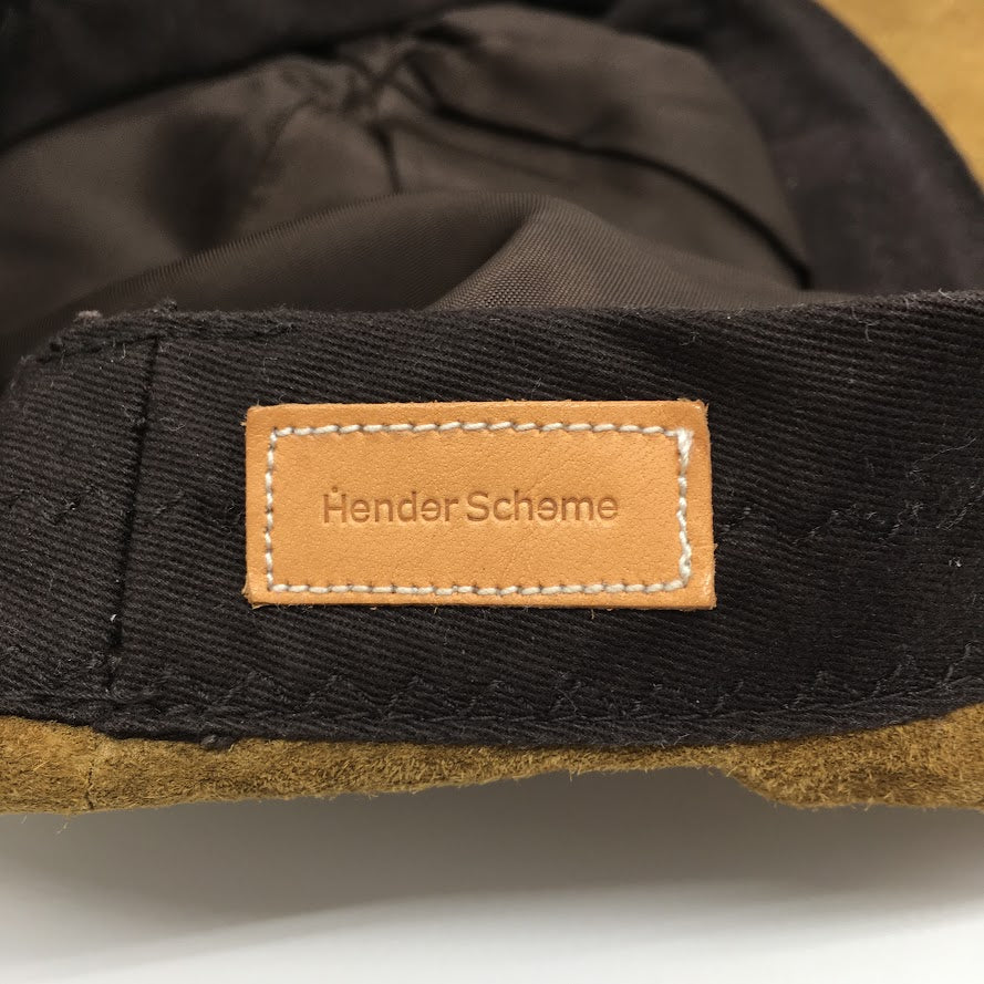 Hender Scheme | エンダースキーマ pigskin casquette キャスケット キャメル【倉吉店】【代金引換不可・日時指定不可】【ポスト投函】