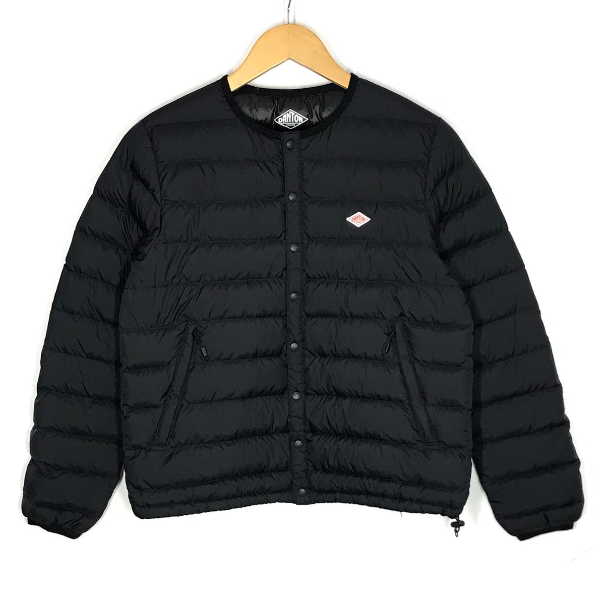 Danton | ダントン ノーカラー ダウンジャケット KW32-115-02 ブラック サイズ：S【倉吉店】