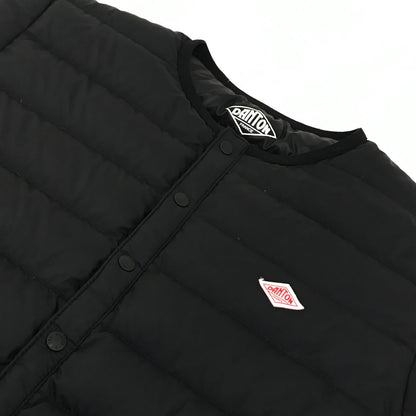 Danton | ダントン ノーカラー ダウンジャケット KW32-115-02 ブラック サイズ：S【倉吉店】