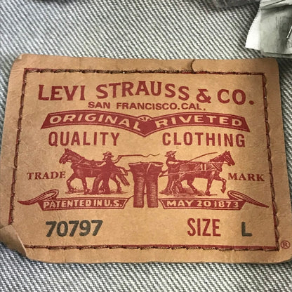 Levi's | リーバイス Denim Trucker Jacket デニム 70797 グレー サイズ：L【倉吉店】