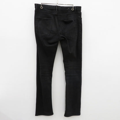 MINEDENIM | マインデニム S.Slim Flare STR 5pocket OWS デニムパンツ FPKH112BL-99-332-2 ブラック【瀬戸大橋店】