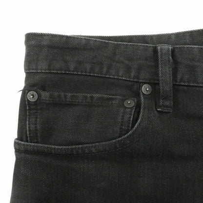 MINEDENIM | マインデニム S.Slim Flare STR 5pocket OWS デニムパンツ FPKH112BL-99-332-2 ブラック【瀬戸大橋店】