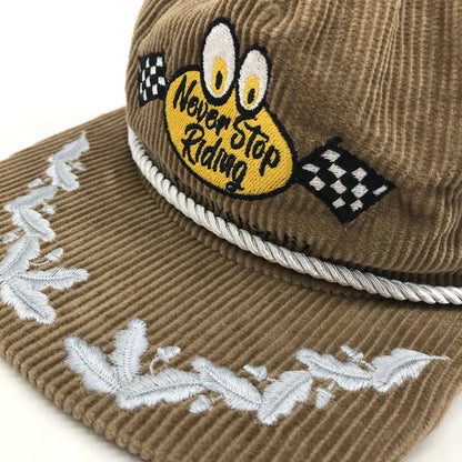 CLOVERU | クローバル × COOPERS TOWN(クーパーズタウン) コーデュロイキャップ キャップ カーキ【倉吉店】