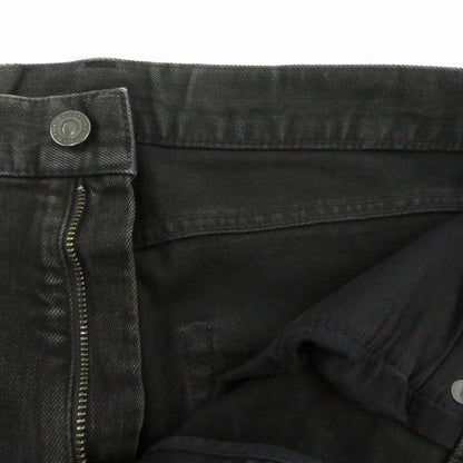 MINEDENIM | マインデニム S.Slim Flare STR 5pocket OWS デニムパンツ FPKH112BL-99-332-2 ブラック【瀬戸大橋店】