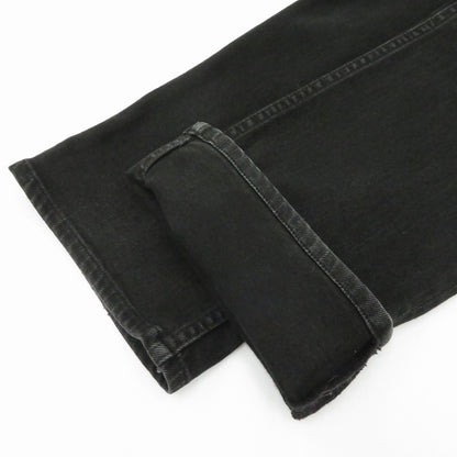 MINEDENIM | マインデニム S.Slim Flare STR 5pocket OWS デニムパンツ FPKH112BL-99-332-2 ブラック【瀬戸大橋店】