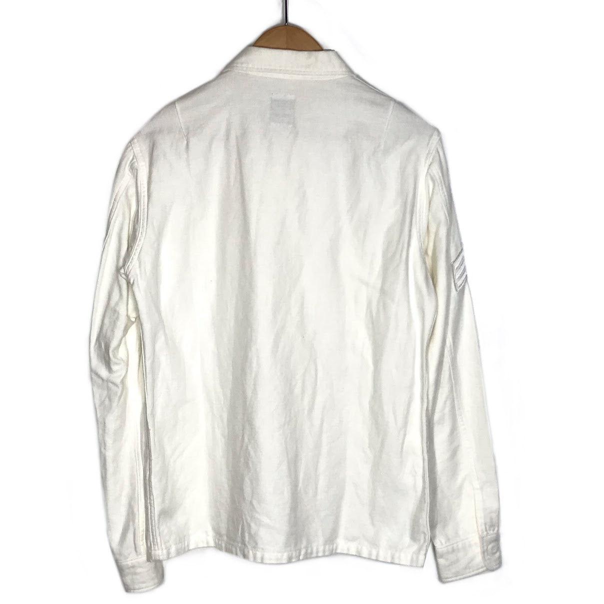 marka | マーカ ワッペン付き 長袖シャツ M15B-03SH01C ホワイト サイズ：2【倉吉店】