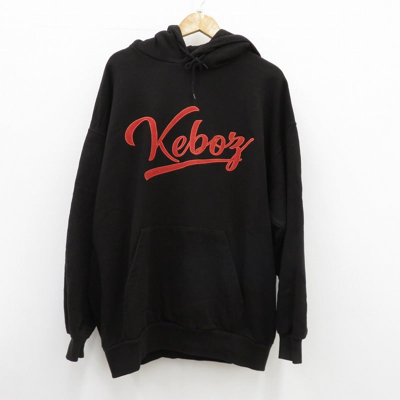 KEBOZ | ケボズ パーカー ブラック サイズ：XL【瀬戸大橋店】