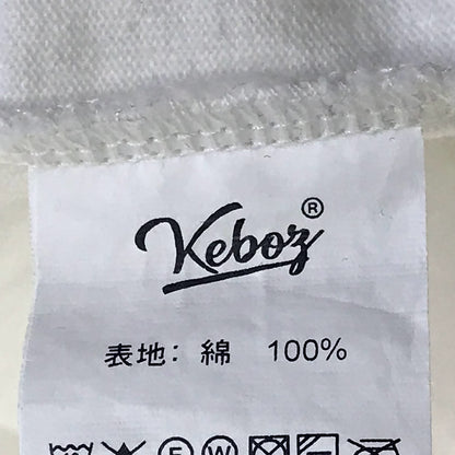 KEBOZ | ケボズ リンガーTシャツ 半袖Ｔシャツ ホワイト サイズ：L【倉吉店】
