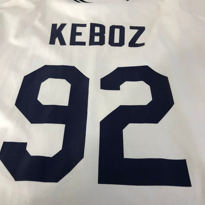 KEBOZ | ケボズ リンガーTシャツ 半袖Ｔシャツ ホワイト サイズ：L【倉吉店】