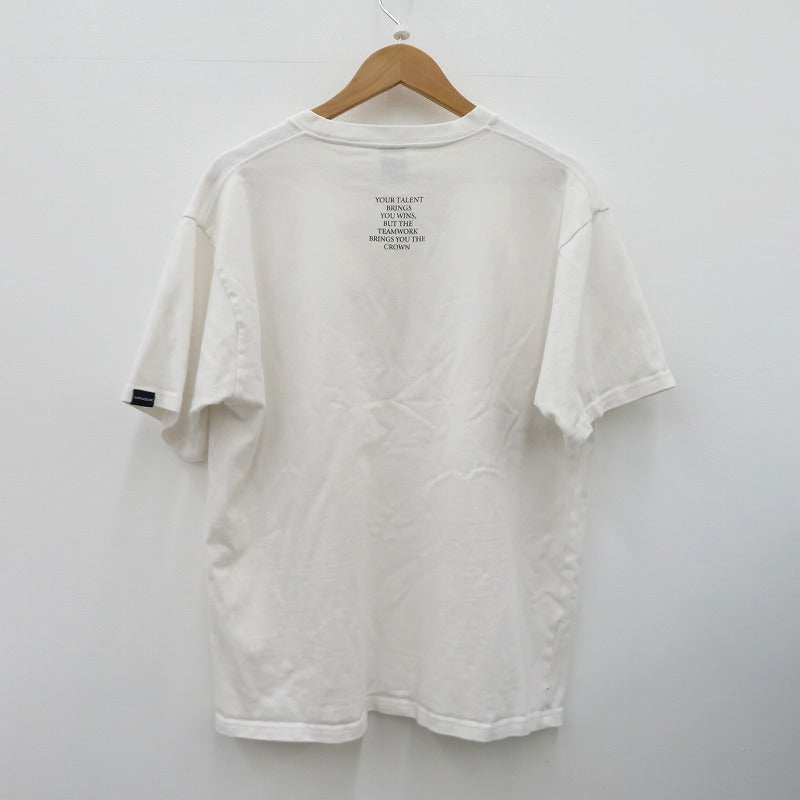 APPLE BUM | アップルバム Tsuyosi yamanaka 半袖Ｔシャツ ホワイト サイズ：XL【瀬戸大橋店】