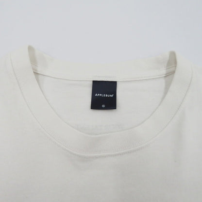 APPLE BUM | アップルバム Tsuyosi yamanaka 半袖Ｔシャツ ホワイト サイズ：XL【瀬戸大橋店】