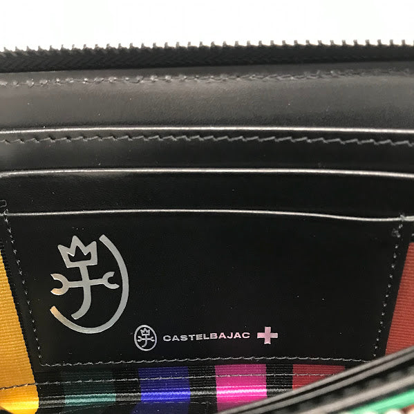 CASTEL BAJAC | カステルバジャック スレッド 長財布 036625 ブラック【倉吉店】