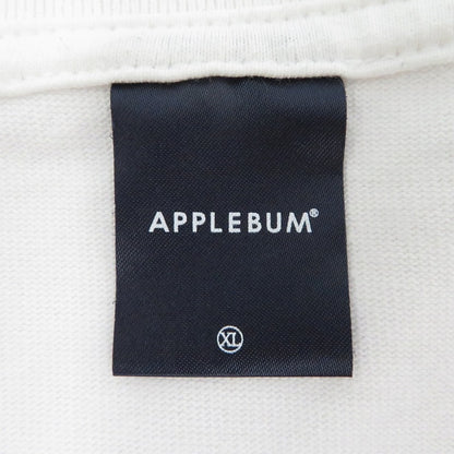 APPLE BUM | アップルバム Tsuyosi yamanaka 半袖Ｔシャツ ホワイト サイズ：XL【瀬戸大橋店】
