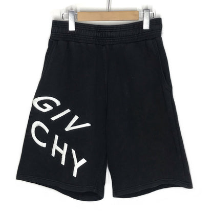 GIVENCHY | ジバンシィ 21SS Sweat Logo Shorts スウェットハーフパンツ ショートパンツ BM50MW30AF ブラック サイズ：S【倉吉店】