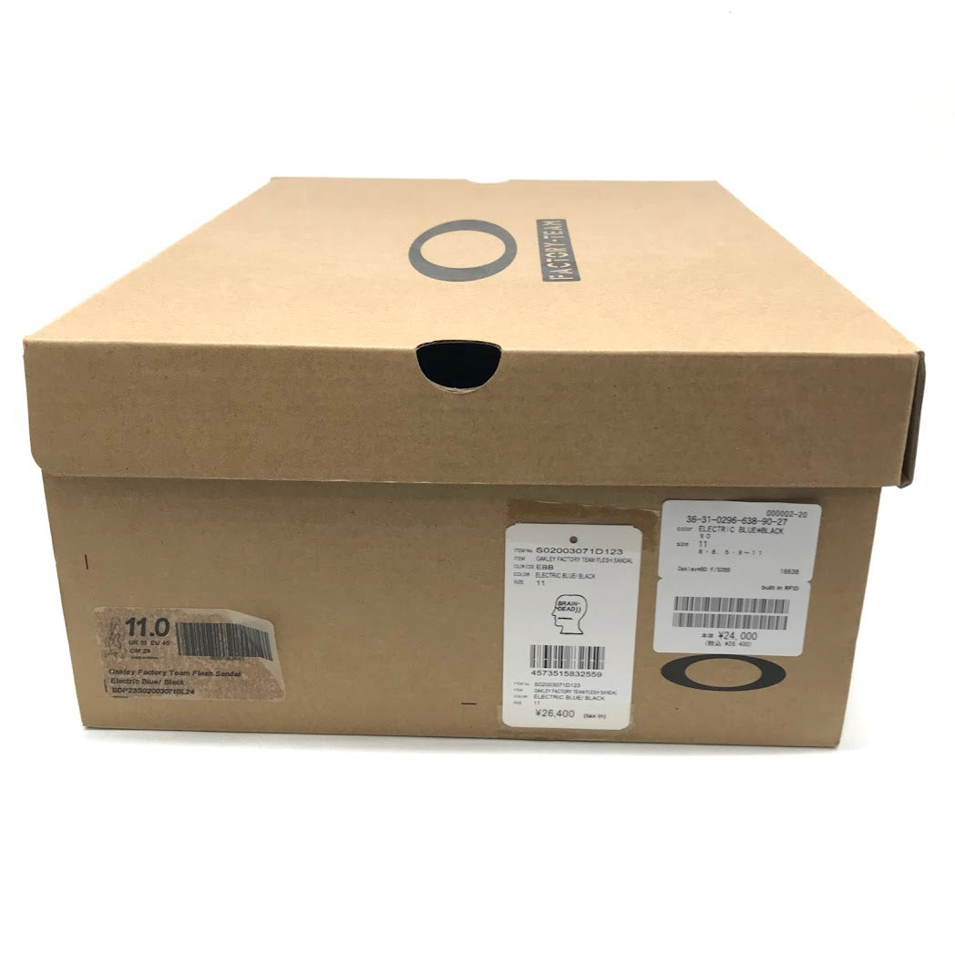 OAKLEY | オークリー FACTORY TEAM FLESH SANDA スニーカー BDP23S02003071BL24 ブルー 29cm【倉吉店】