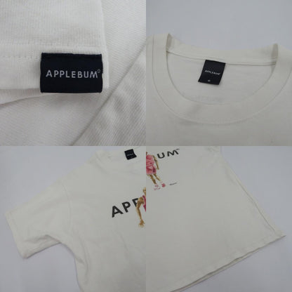 APPLE BUM | アップルバム Tsuyosi yamanaka 半袖Ｔシャツ ホワイト サイズ：XL【瀬戸大橋店】