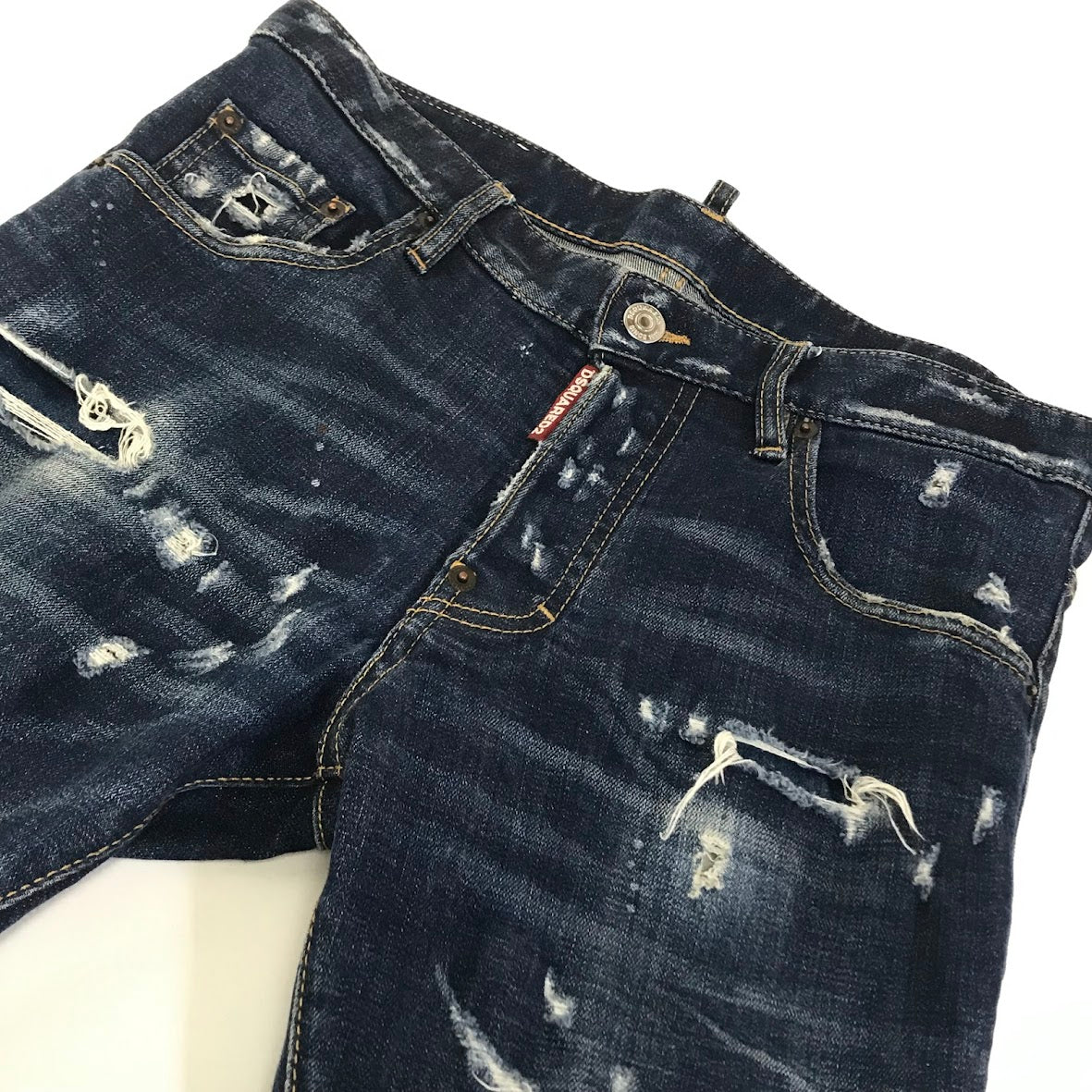 DSQUARED2 | ディースクエアード Skater JEAN ダメージデニム デニムパンツ S71LB0756 ブルー サイズ：44【倉吉店】