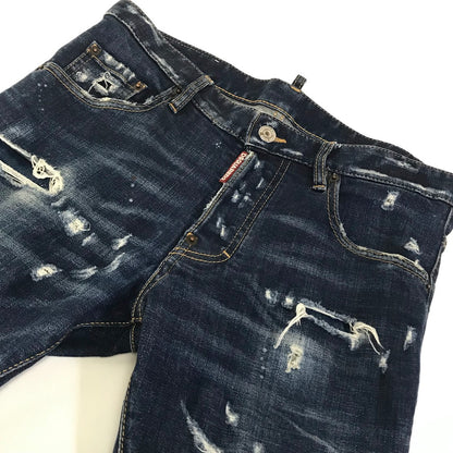 DSQUARED2 | ディースクエアード Skater JEAN ダメージデニム デニムパンツ S71LB0756 ブルー サイズ：44【倉吉店】