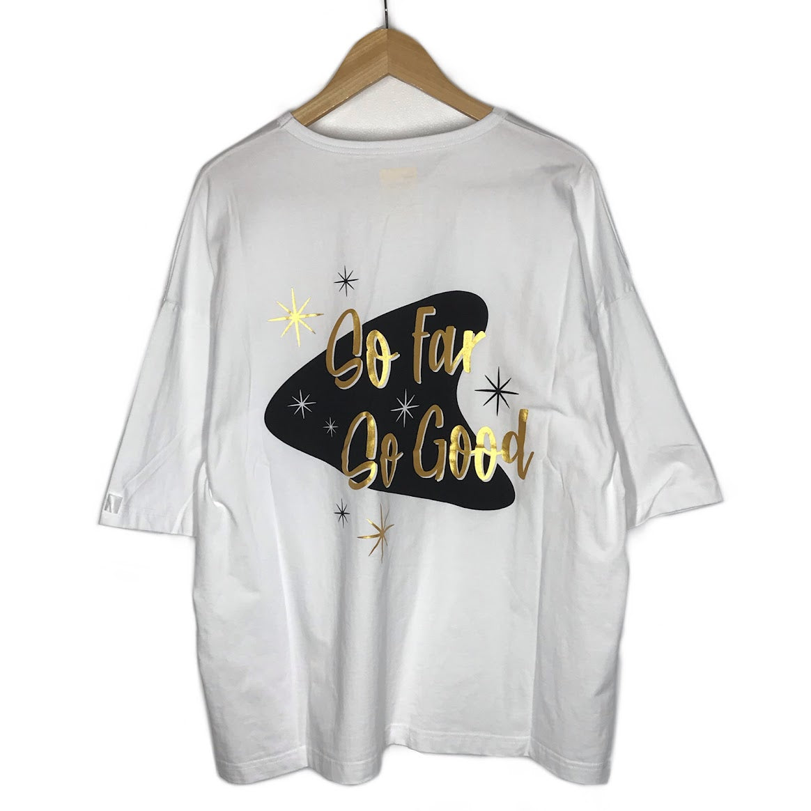 CLOVERU | クローバル SO FAR SO GOOD WIDE Tee 半袖Ｔシャツ ホワイト サイズ：L【倉吉店】