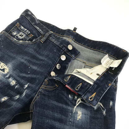 DSQUARED2 | ディースクエアード Skater JEAN ダメージデニム デニムパンツ S71LB0756 ブルー サイズ：44【倉吉店】