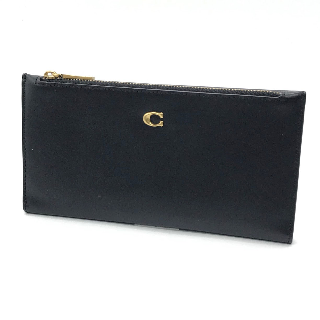 COACH | コーチ Double Snap Wallet 二つ折り長財布 長財布 78384 ブラック【倉吉店】