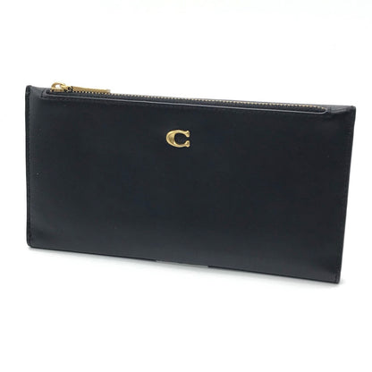 COACH | コーチ Double Snap Wallet 二つ折り長財布 長財布 78384 ブラック【倉吉店】