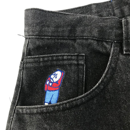 POLAR SKATE CO. | ポーラースケートカンパニー BIG BOY デニムパンツ ブラック サイズ：M【倉吉店】