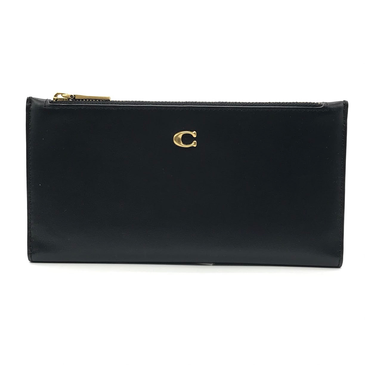 COACH | コーチ Double Snap Wallet 二つ折り長財布 長財布 78384 ブラック【倉吉店】